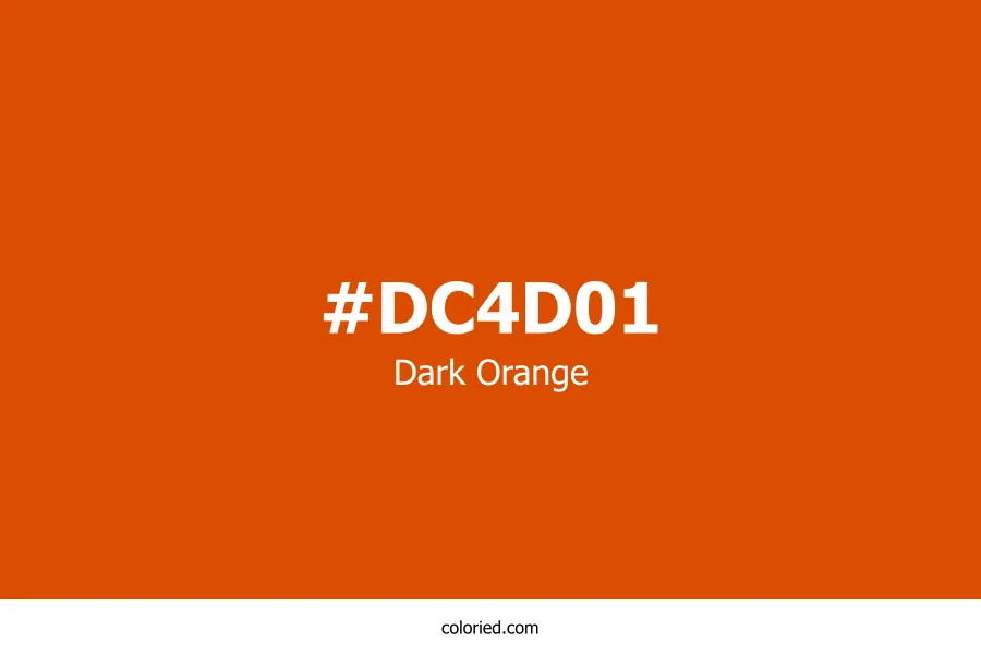 Dark Orange Color Hex Code