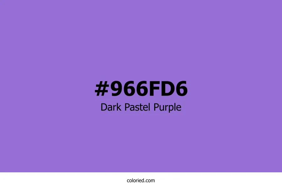 Dark Pastel Purple Color Hex Code