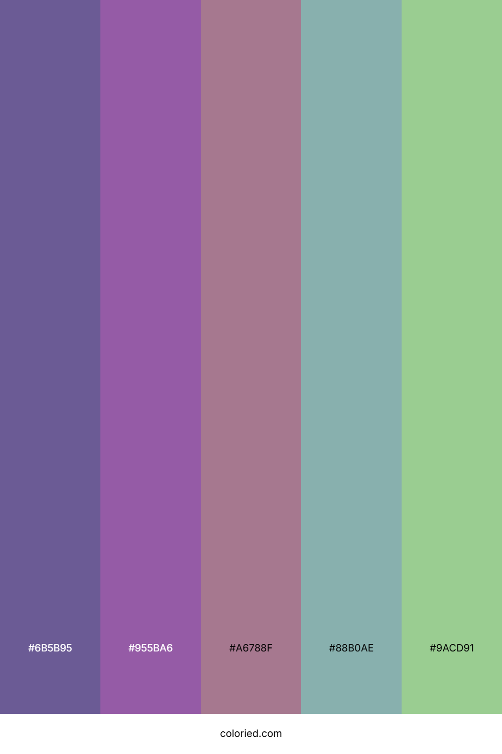 Dark Pastels Color Palette