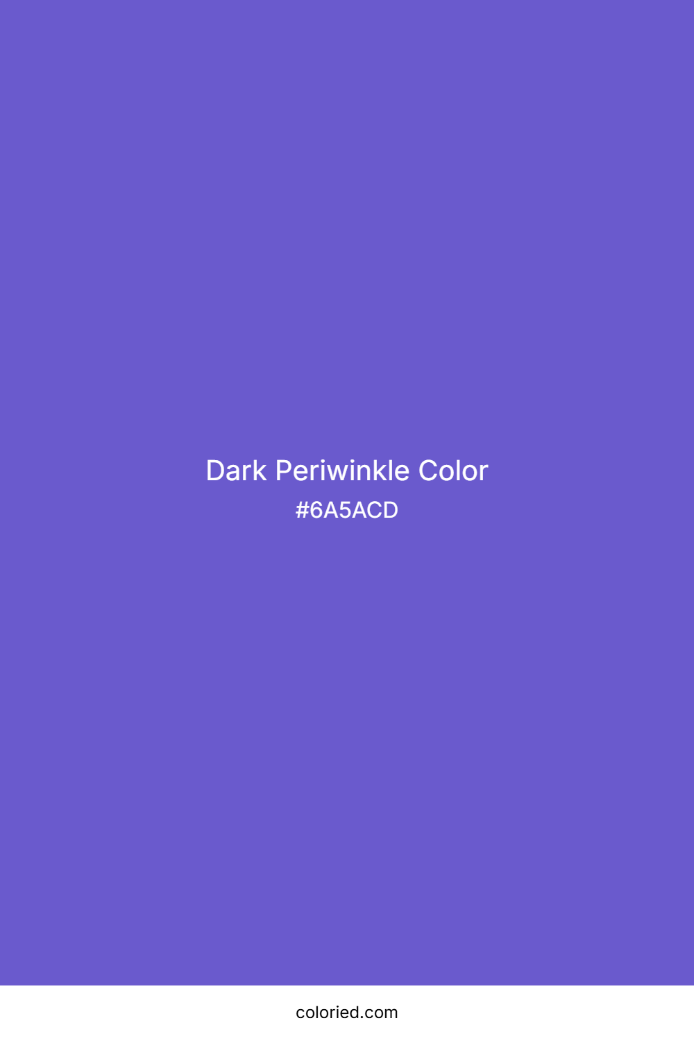 Dark Periwinkle Color