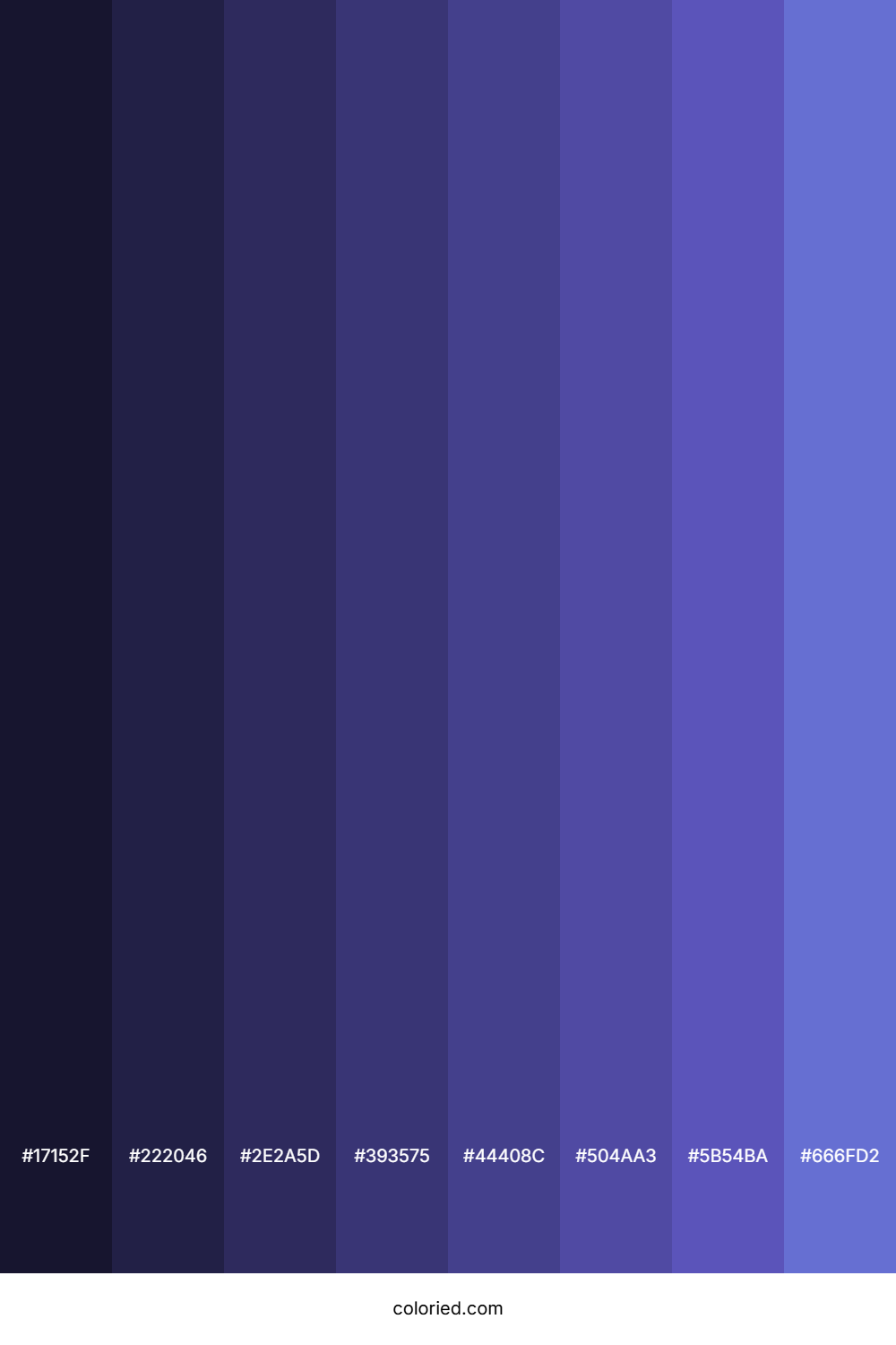 Dark Periwinkle Shades