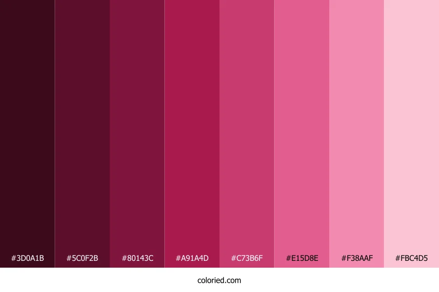 Dark Pink Shades