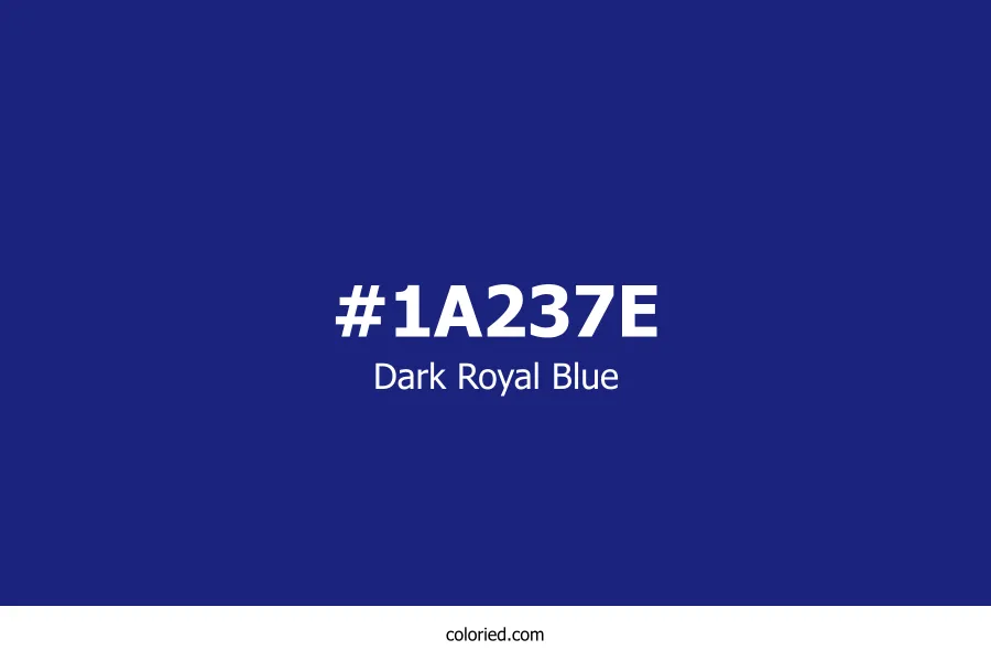 Dark Royal Blue Color Hex Code