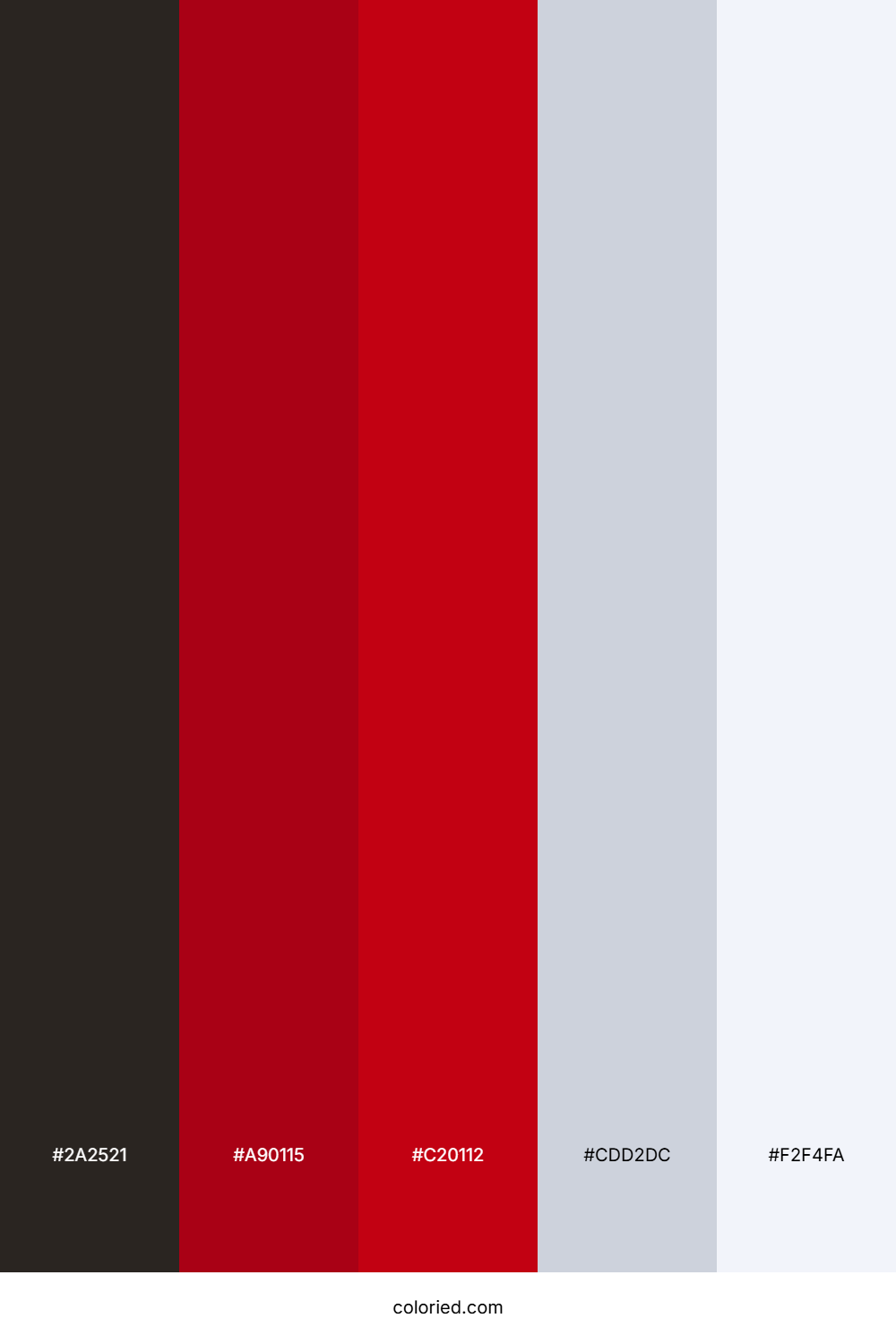 Dark Ruby Color Palette