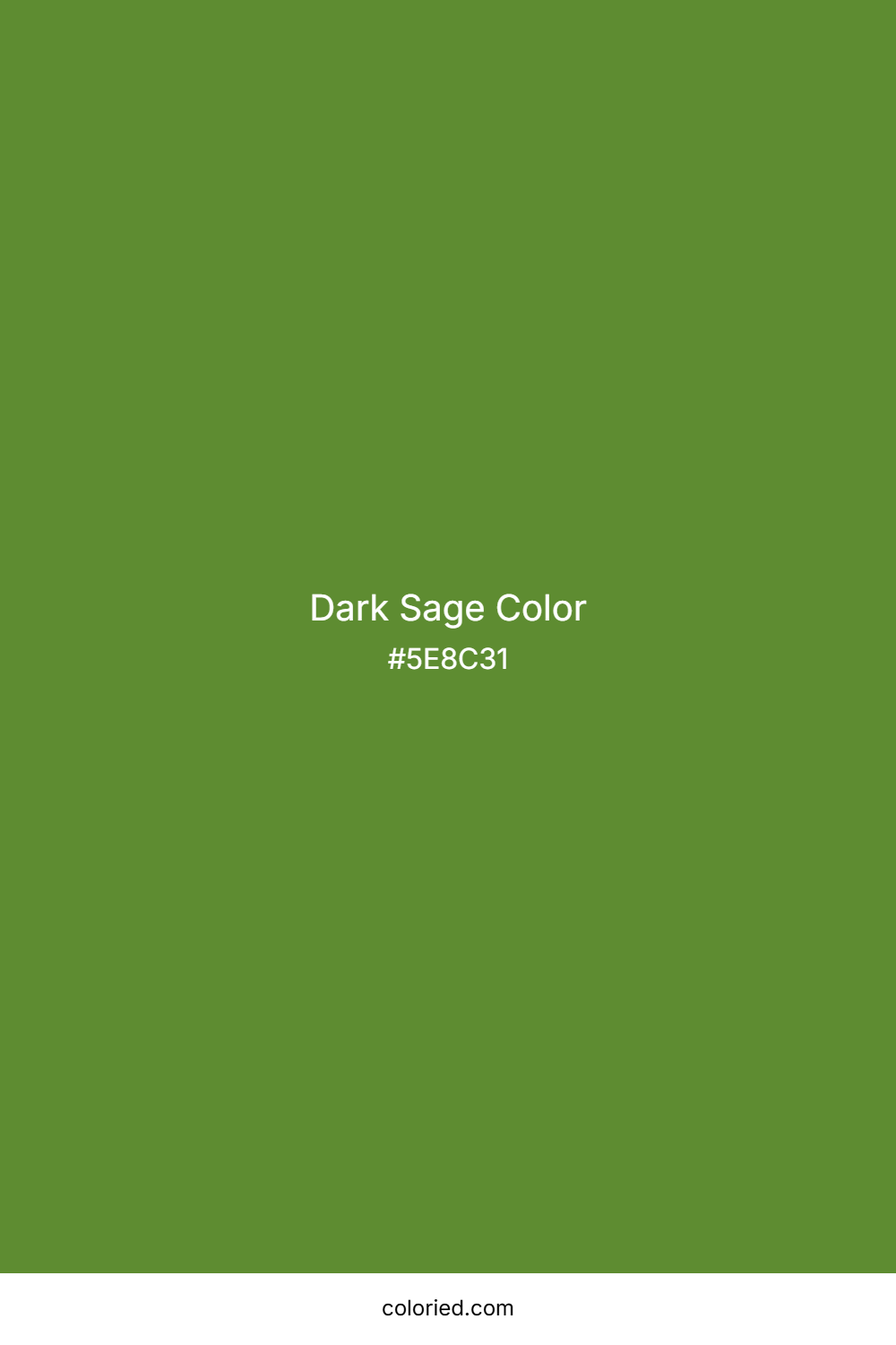 Dark Sage Color