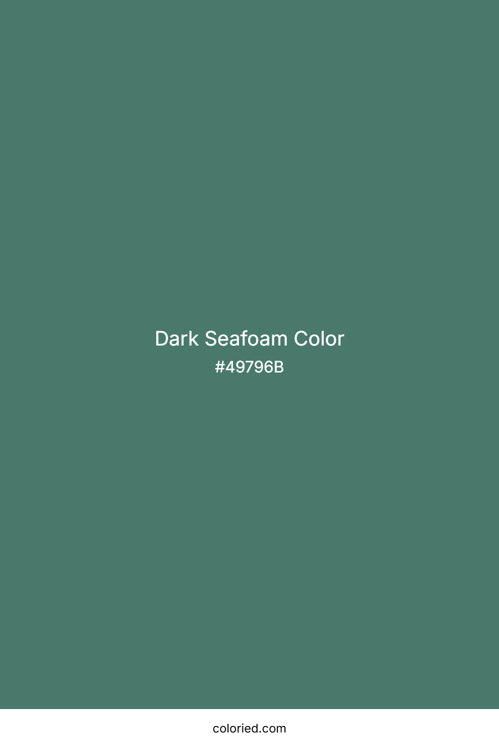 Dark Seafoam Color