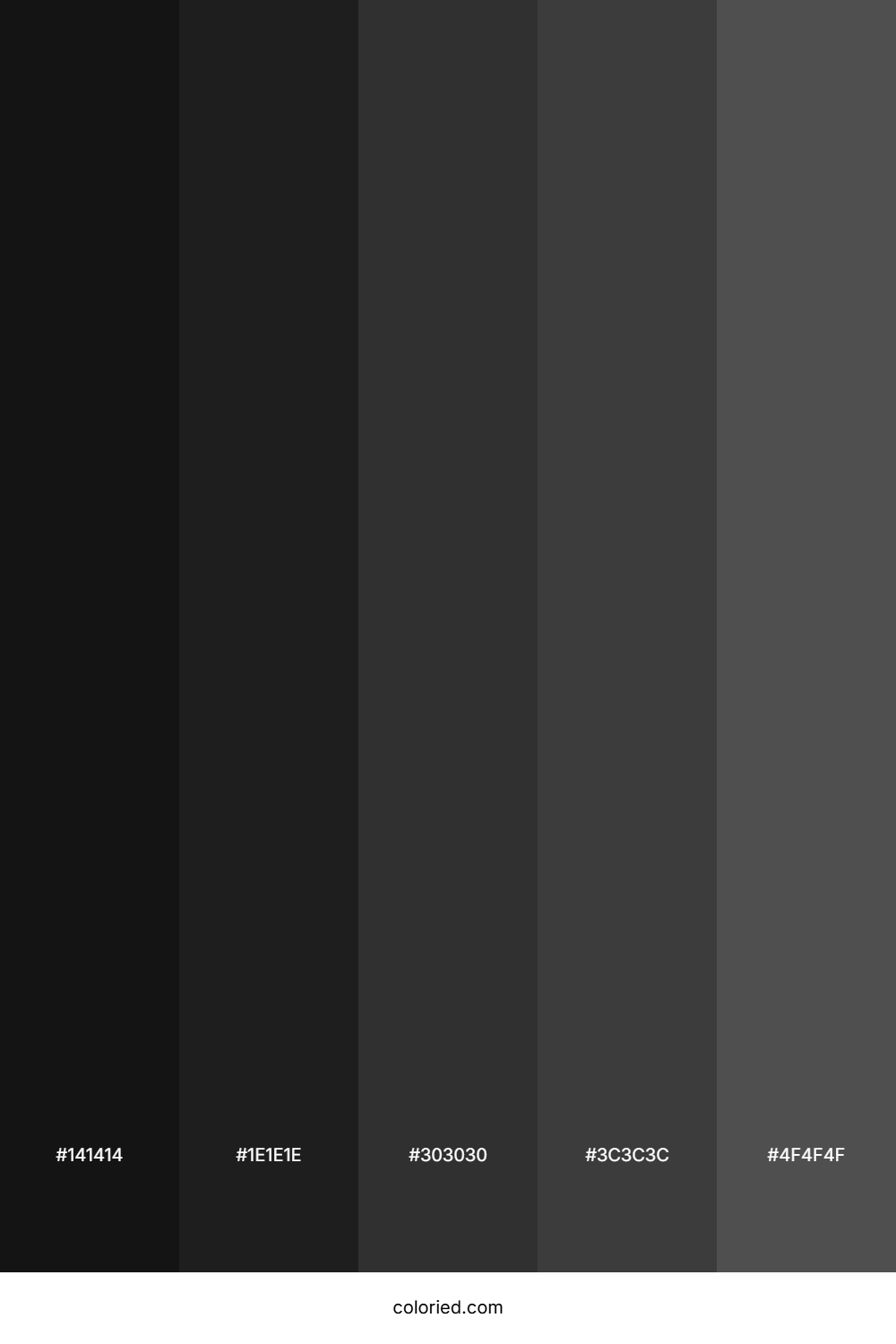 Dark Shades Color Palette