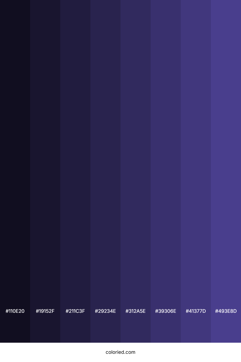 Dark Slate Blue Color Shades
