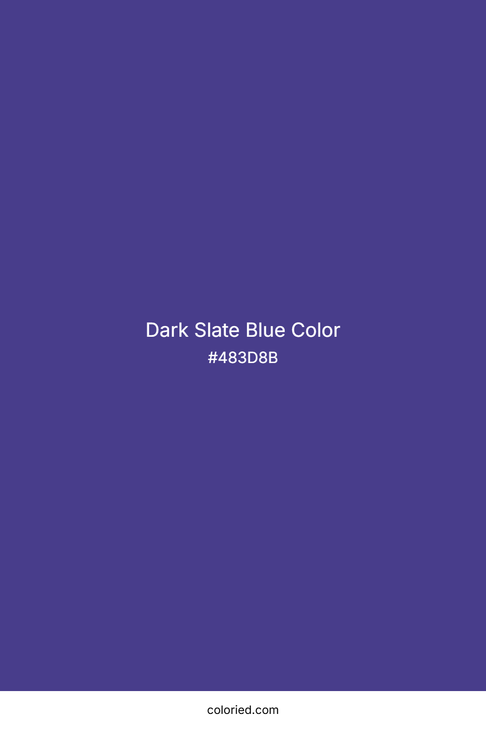 Dark Slate Blue Color