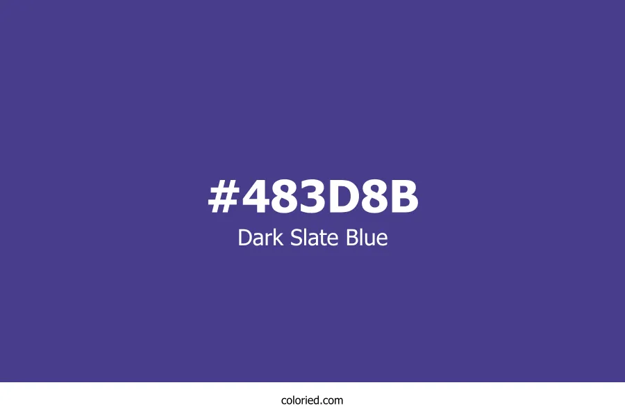 Dark Slate Blue Color Hex Code