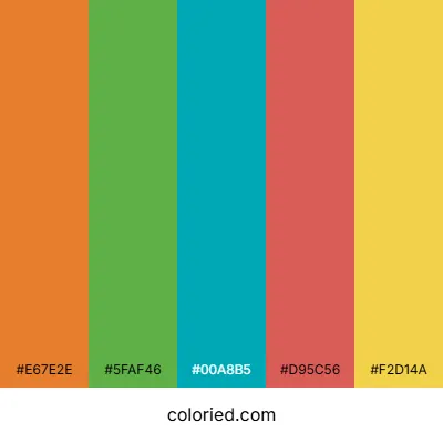 Dark Spring Color Palette