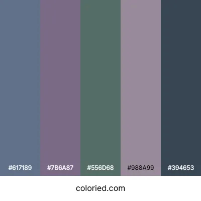 Dark Summer Color Palette