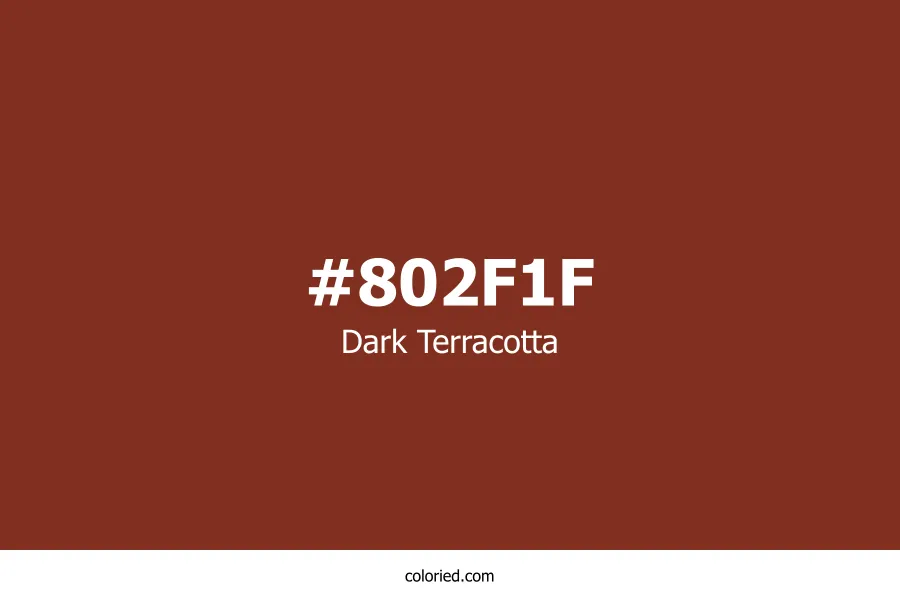 Dark Terracotta Color