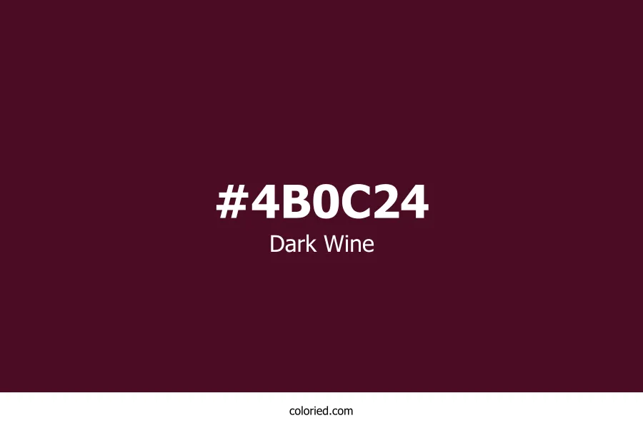 Dark Wine Color