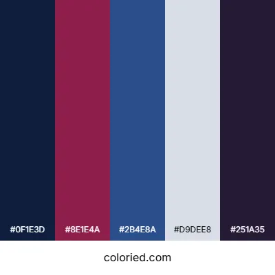 Dark Winter Color Palette