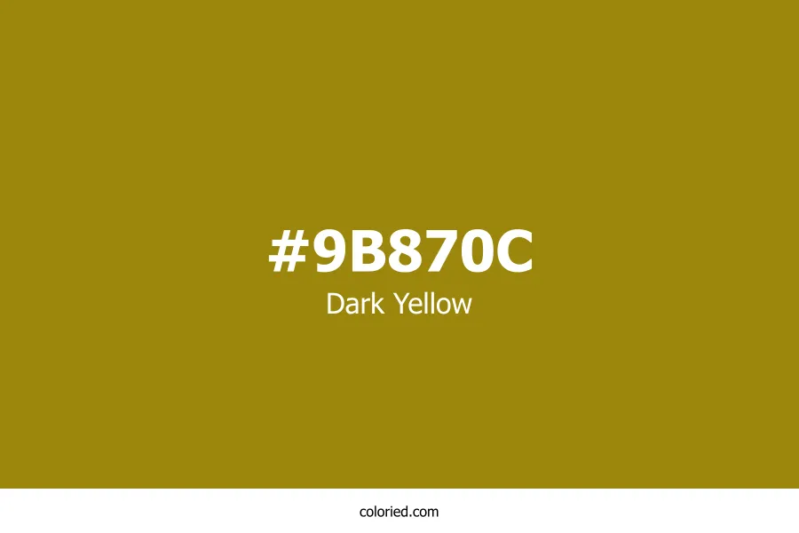 Dark Yellow Color Hex Code