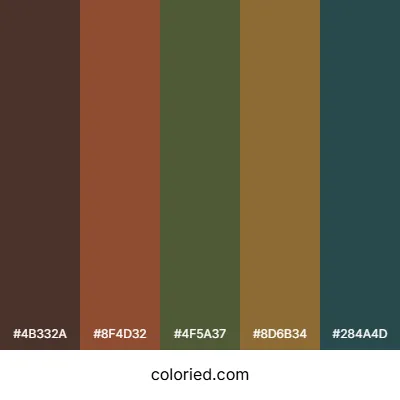 Deep Autumn Color Palette