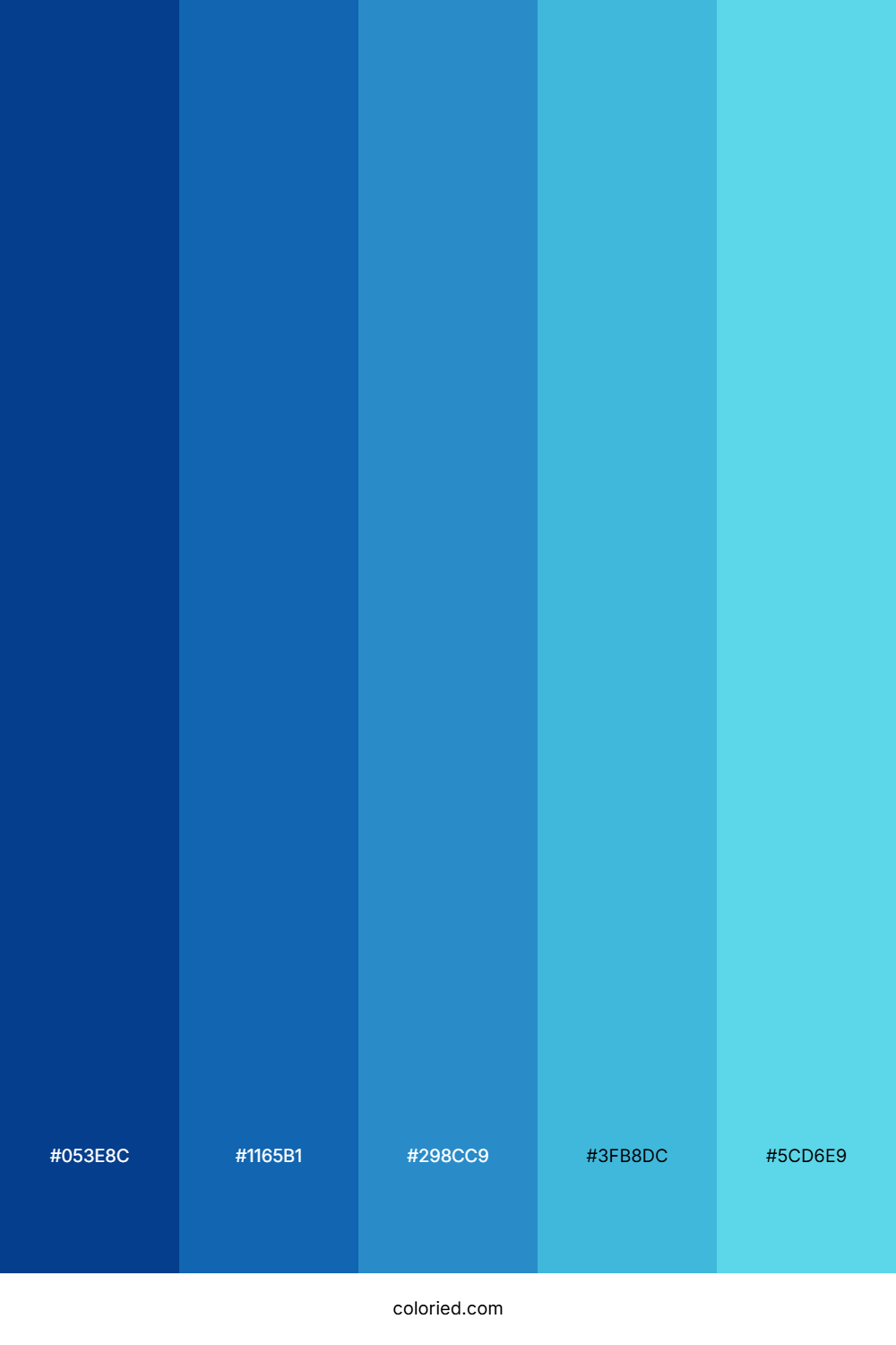 Deep Blue Horizon Palette