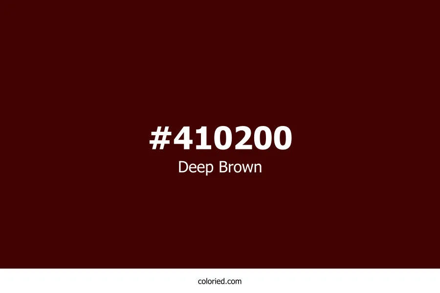 Deep Brown Color Hex Code