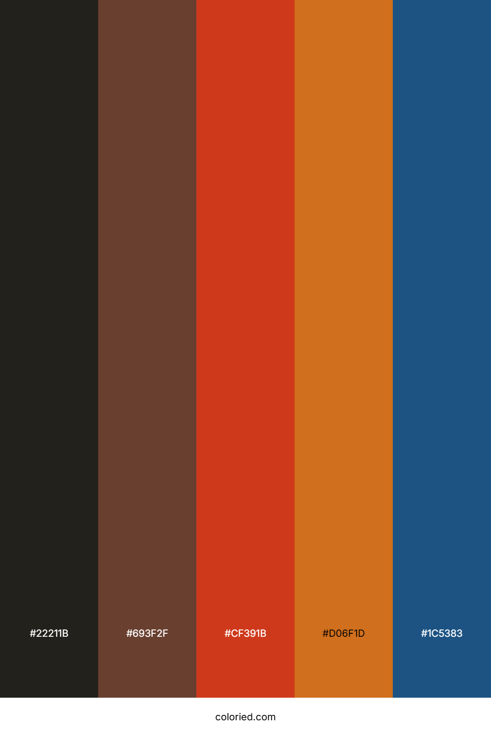 Deep Ember Horizon Color Palette