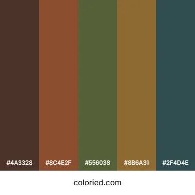 Deep Fall Color Palette