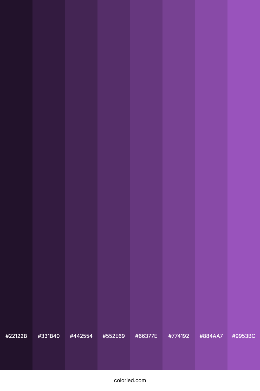 Deep Lilac Color Shades