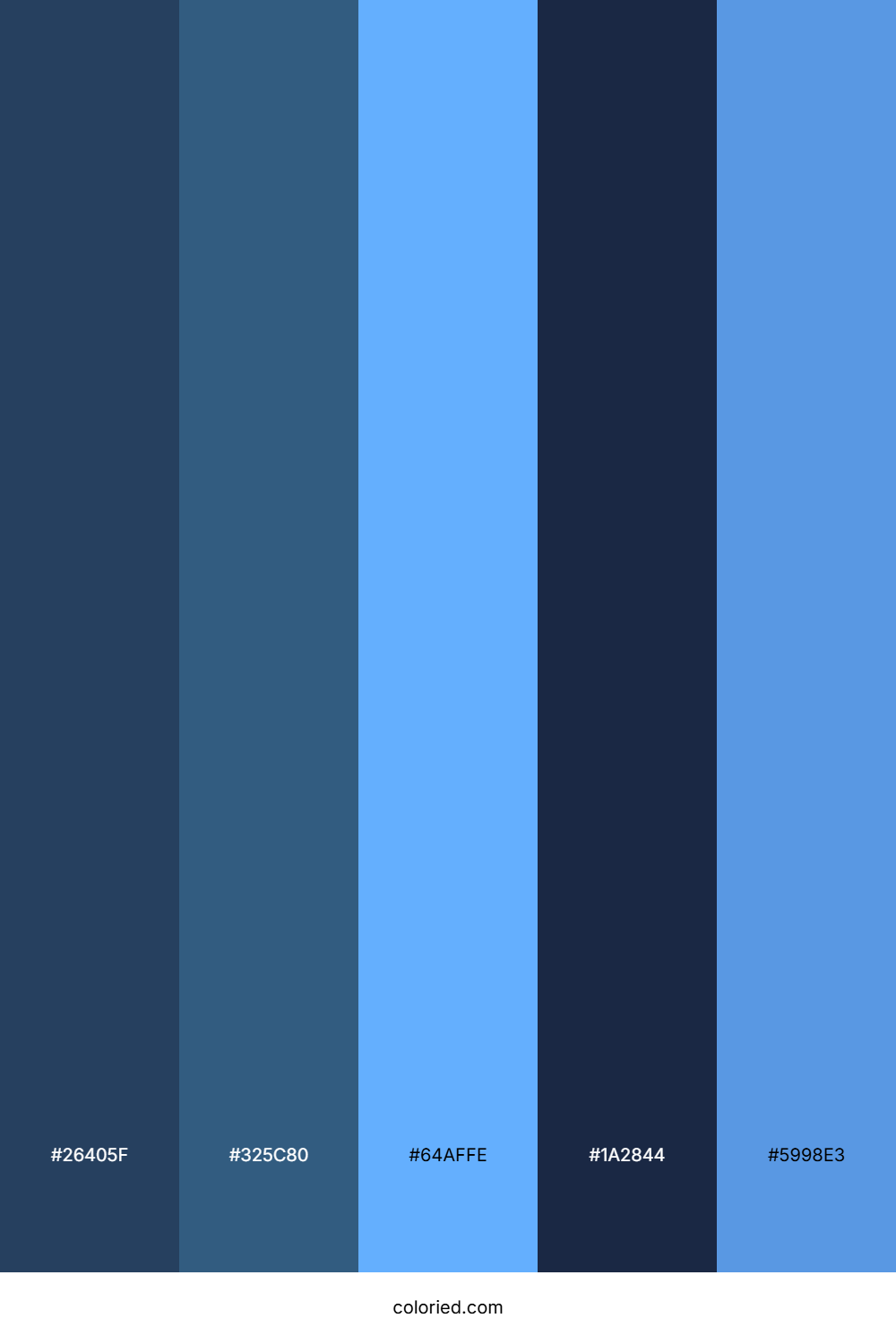 Deep Ocean Chill Color Palette