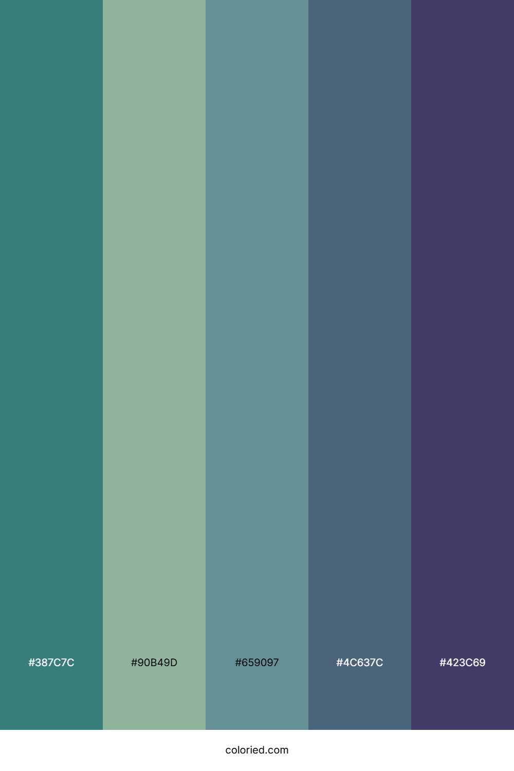 Deep Ocean Cove Color Palette