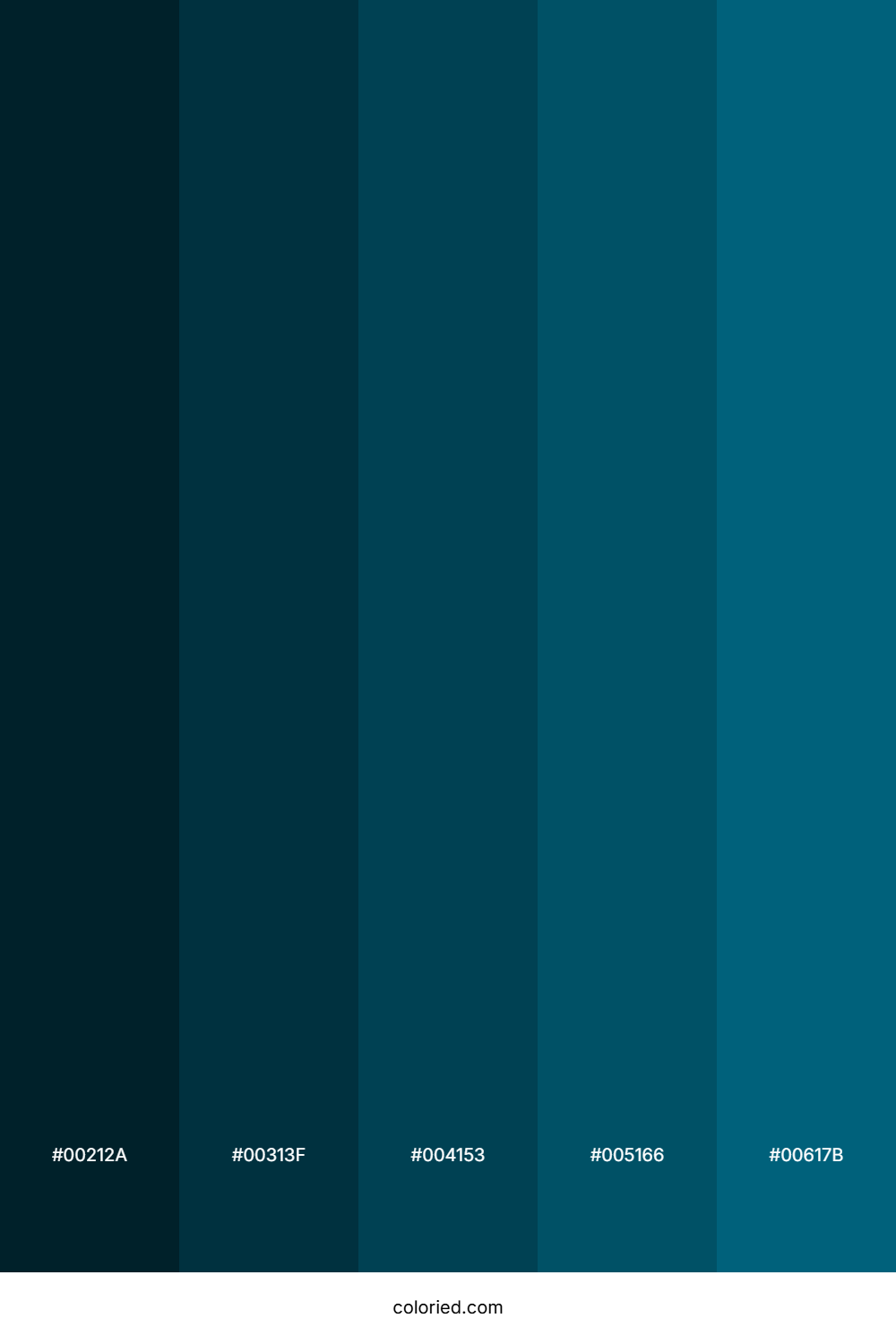 Deep Ocean Gradient Palette