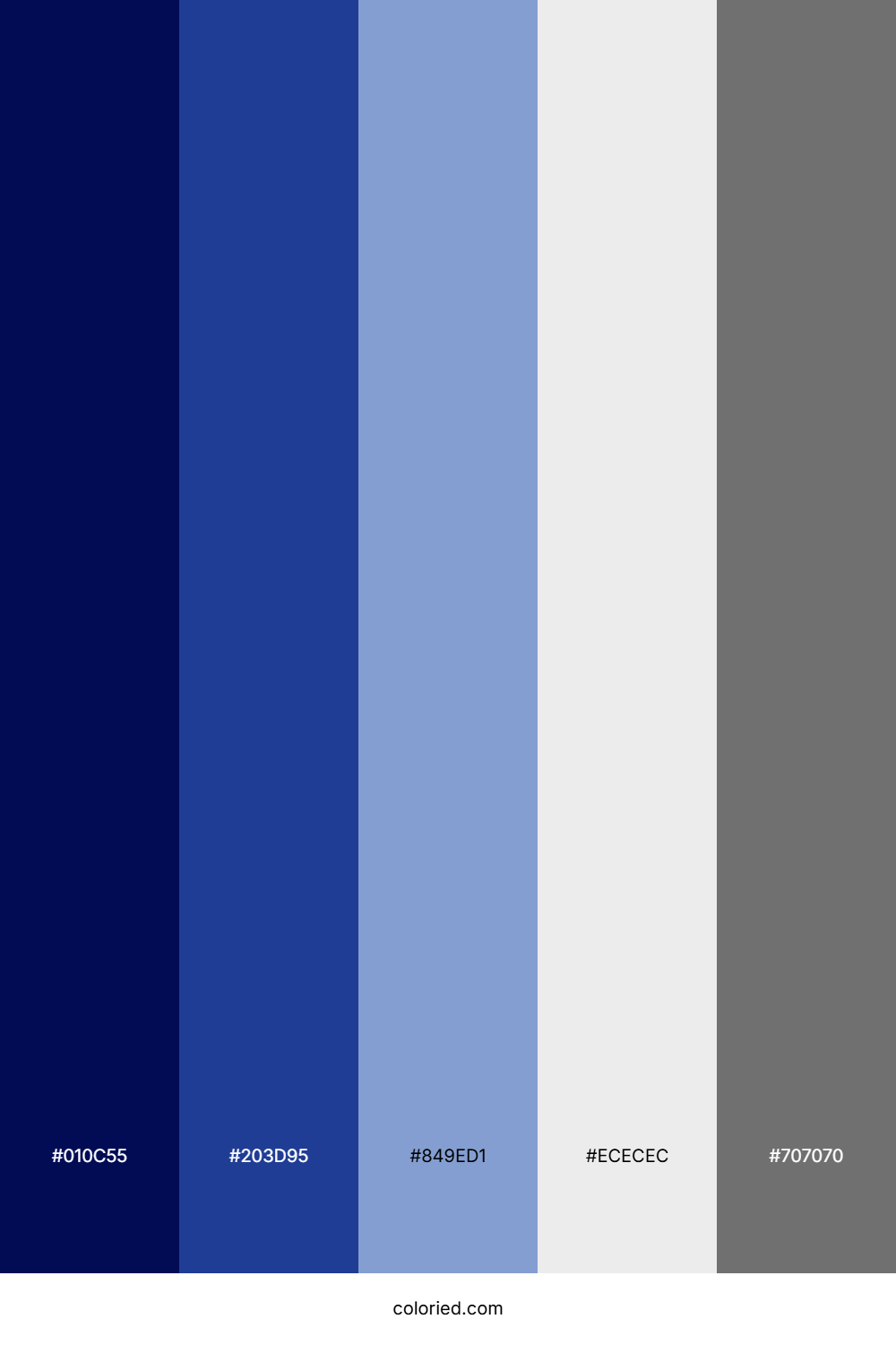 Deep Ocean Shadow Color Palette