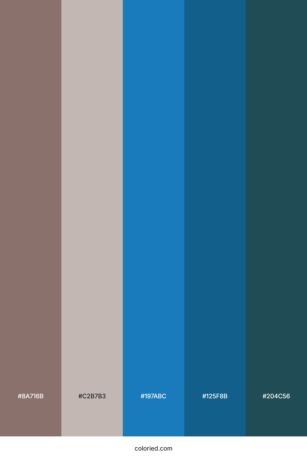 Deep Ocean Tranquil Palette