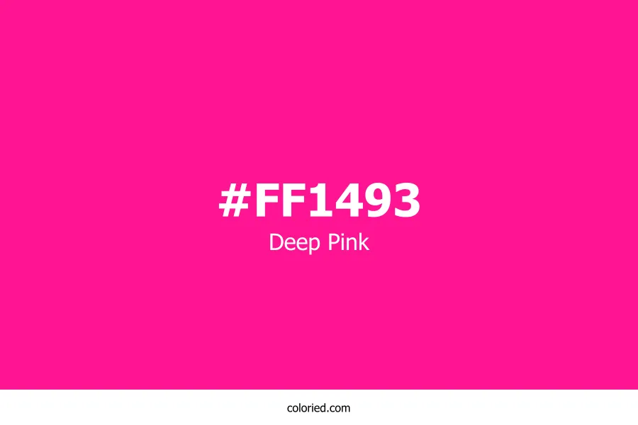 Deep Pink Color Hex Code