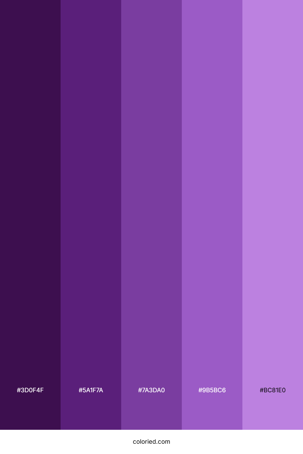 Deep Purple Color Palette