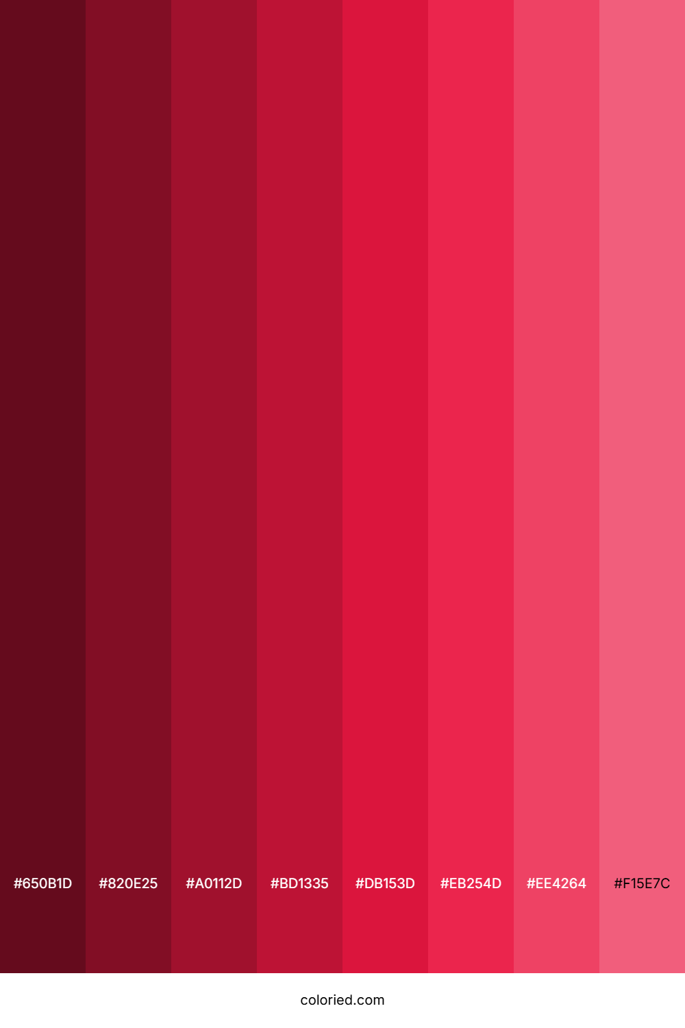 Deep Red Shades