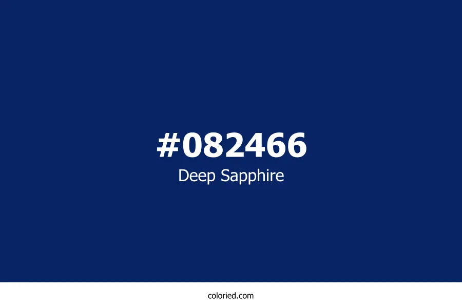 Deep Sapphire Color