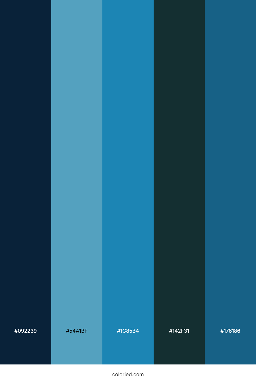 Deep Sea Frost Palette