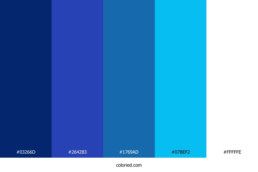 Deep Sea Horizon Color Palette