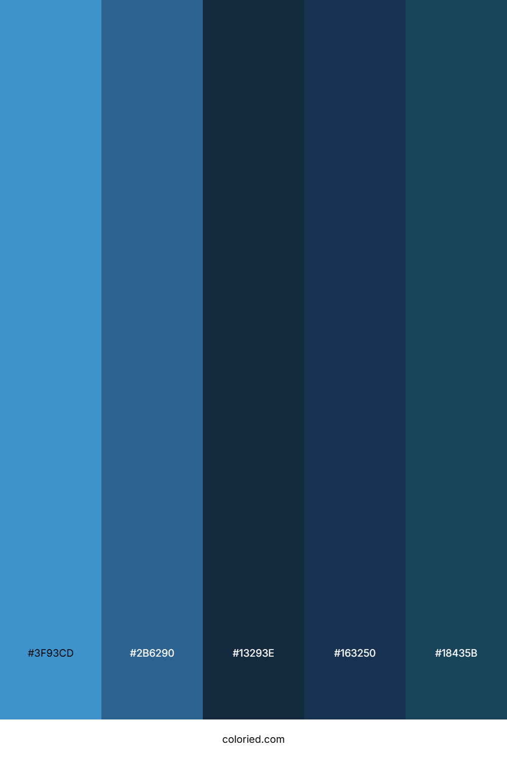 Deep Sea Void Color Palette