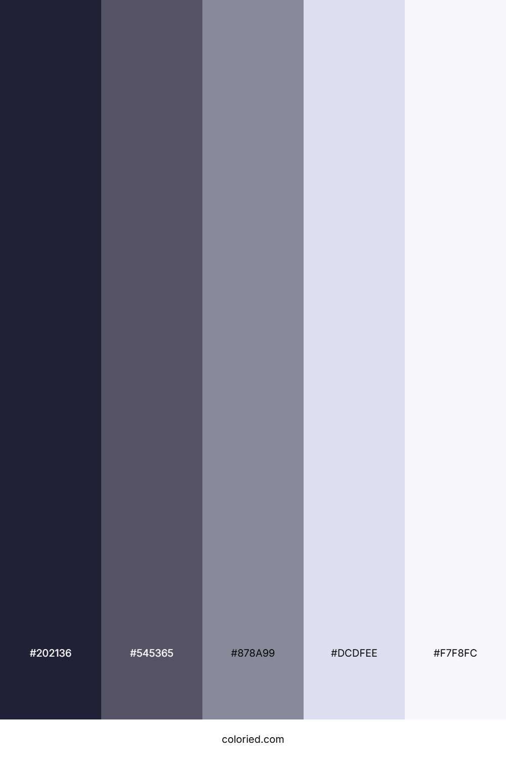 Deep Space Cloud Color Palette