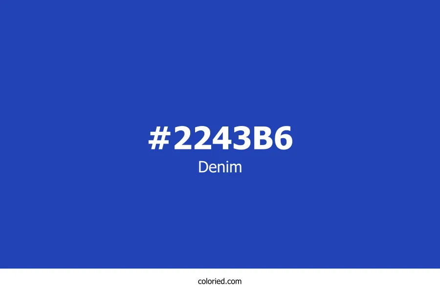 Denim Color Hex Code