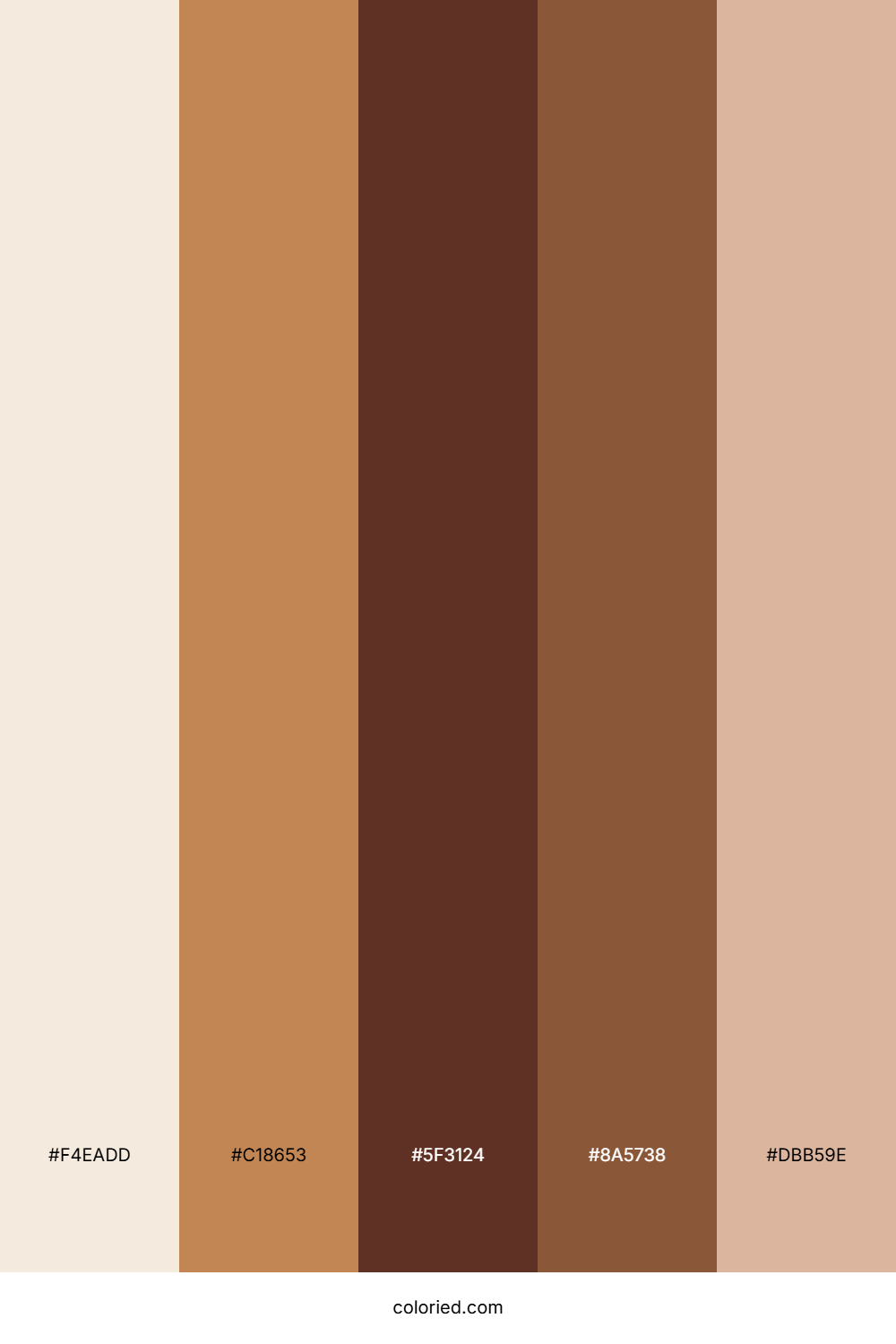 Desert Amber Glow Color Palette