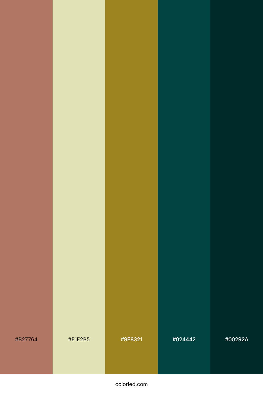 Desert Moonlit Mirage Color Palette