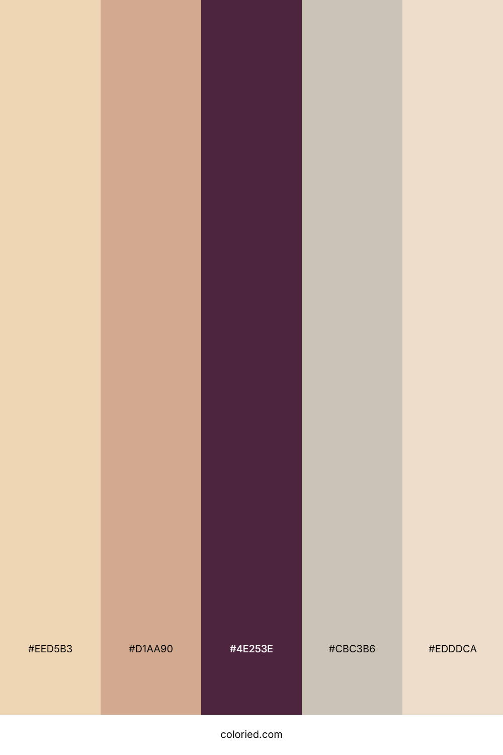Desert Rose Mist Color Palette