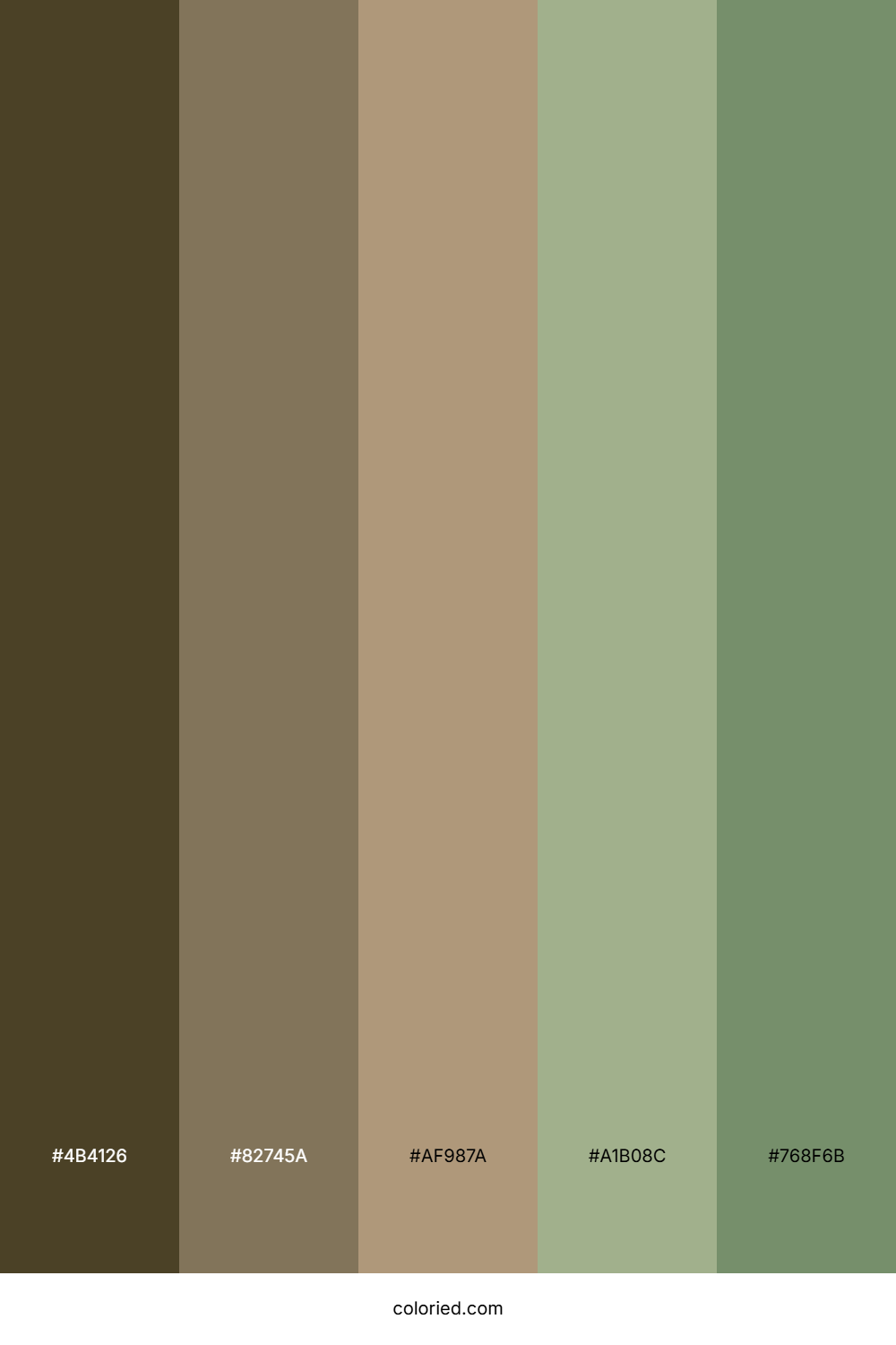 Desert Sage Color Palette