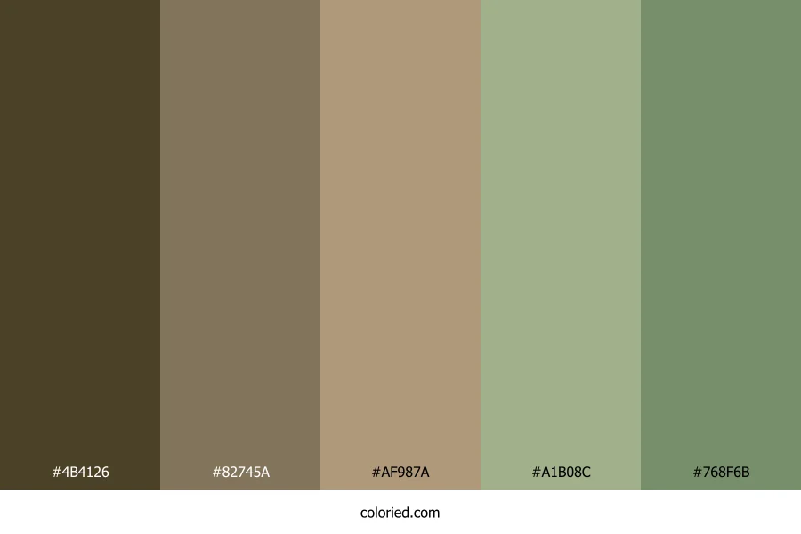 Desert Sage Color Palette