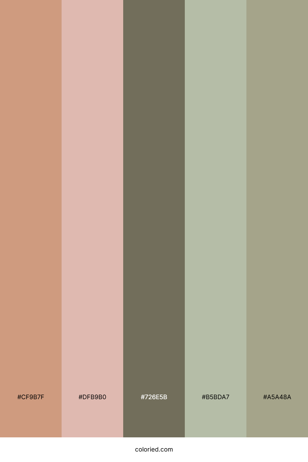 Desert Sage Dawn Color Palette