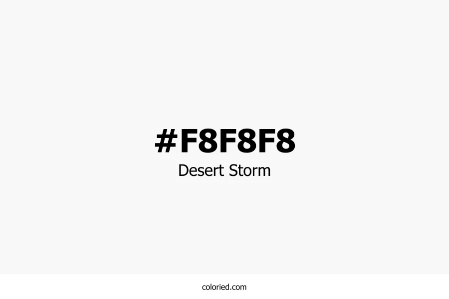 Desert Storm Color