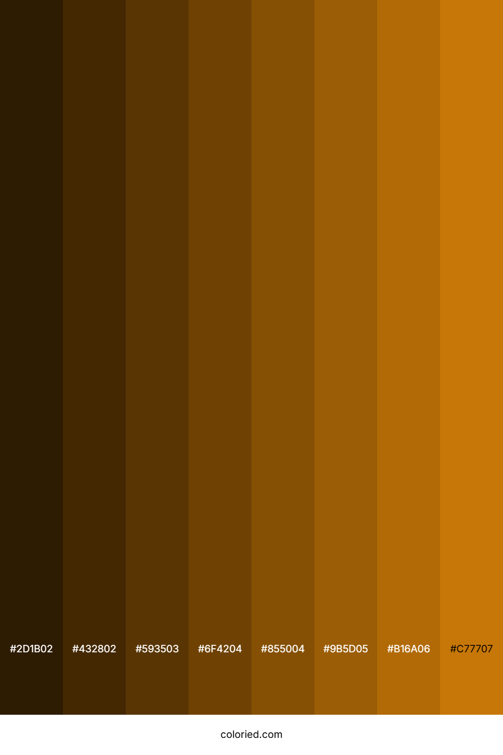 Dirty Orange Color Shades