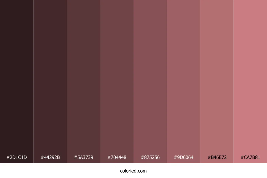 Dirty Pink Color Shades