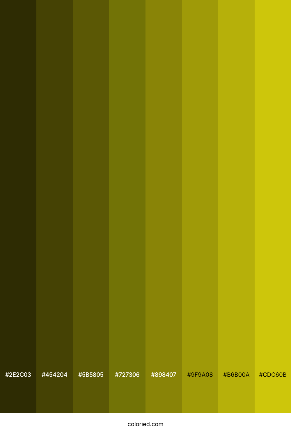 Dirty Yellow Color Shades